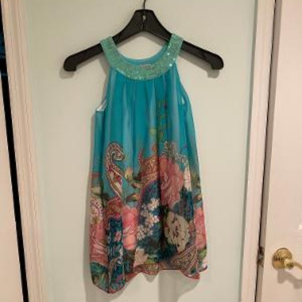 Lipstik Girls Children's Floral Dress - Size 6